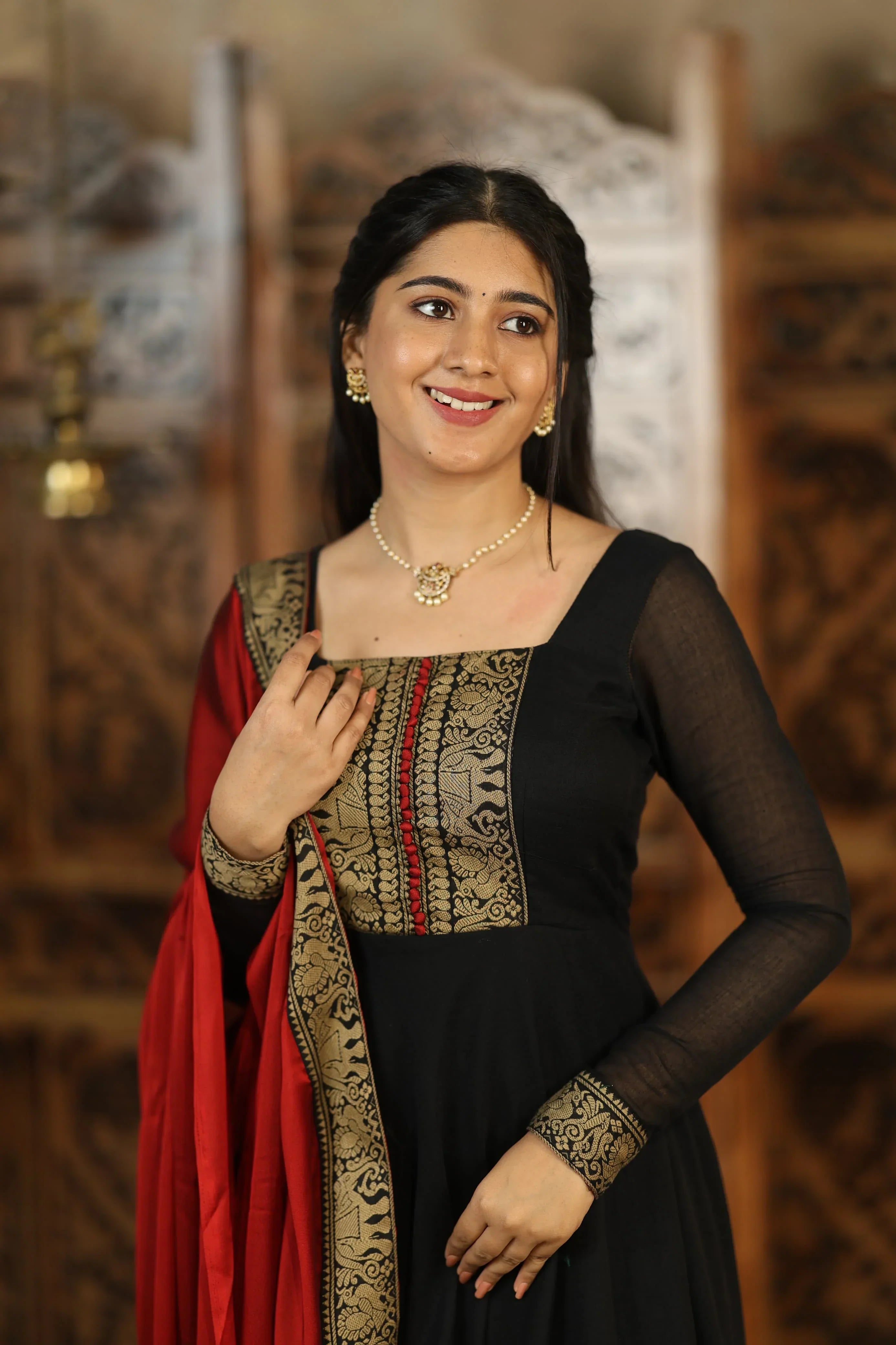 Shrungar Pure cotton Anarkali